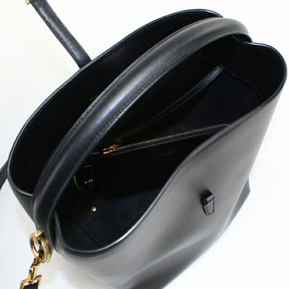 中古 サンローラン ハンドバッグ レディース ブランド SAINT LAURENT LE37 2WAY 742828 ブラック USDSL119104011