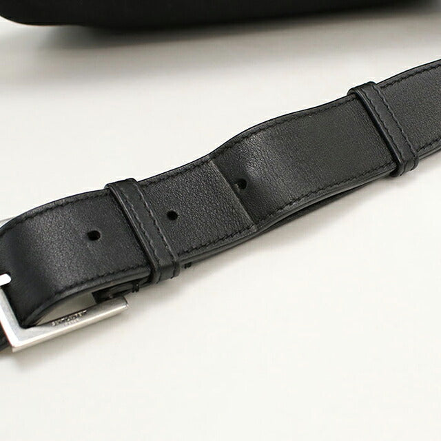 中古 サンローラン ボディバッグ ユニセックス ブランド SAINT LAURENT カサンドラ クラシック ベルトバッグ 590076 ブラック USDSL119227011