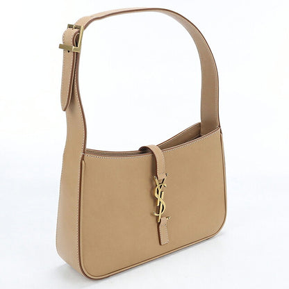 中古 サンローラン セミショルダー レディース ブランド SAINT LAURENT ホーボー ル サンカセット レザー 657228 ベージュ USDSL119465011