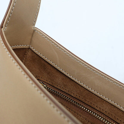 中古 サンローラン セミショルダー レディース ブランド SAINT LAURENT ホーボー ル サンカセット レザー 657228 ベージュ USDSL119465011