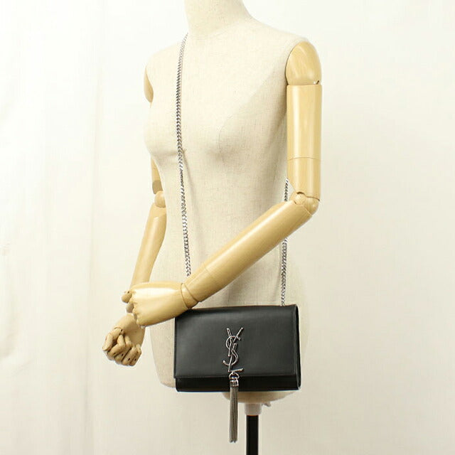 二手 Saint Laurent 单肩包女装品牌 SAINT LAURENT Kate 流苏小号 474366 黑色 USDSL119488011