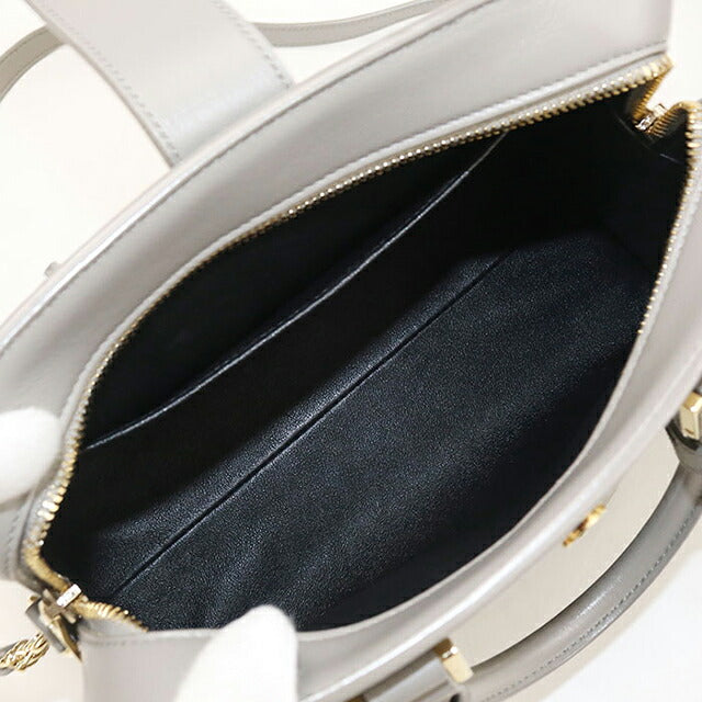 中古 サンローラン ハンドバッグ レディース ブランド SAINT LAURENT  ベイビー モノグラム カバス 2WAY 568853 グレー USDSL119585011