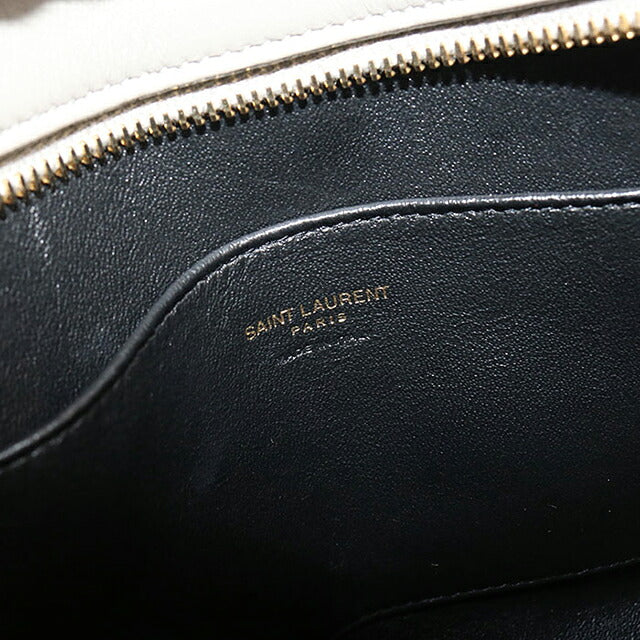 中古 サンローラン ハンドバッグ レディース ブランド SAINT LAURENT  ベイビー モノグラム カバス 2WAY 568853 グレー USDSL119585011