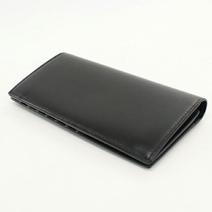 中古 サンローラン 長財布二折 メンズ ブランド SAINT LAURENT タイニー カサンドラ コチネンタルウォレット 607746 ブラック USDSL119587011