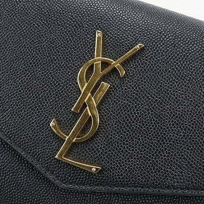 中古 サンローラン チェーンウォレット レディース ブランド SAINT LAURENT アップタウン  607788 ブラック USDSL119588011
