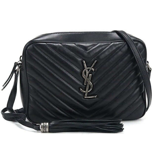 中古 サンローラン ショルダーバッグ レディース ブランド SAINT LAURENT ルー カメラバッグ 612544 ブラック USDSL119733011