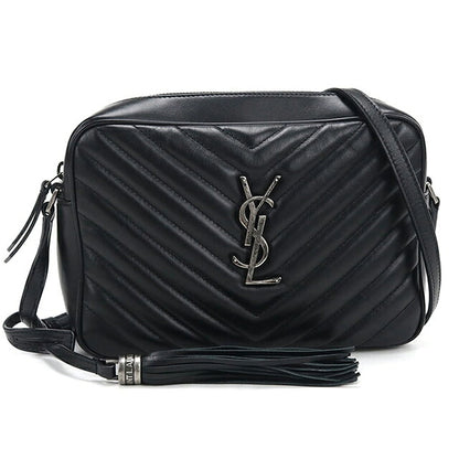 中古 サンローラン ショルダーバッグ レディース ブランド SAINT LAURENT ルー カメラバッグ 612544 ブラック USDSL119733011