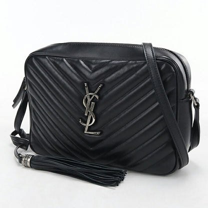 中古 サンローラン ショルダーバッグ レディース ブランド SAINT LAURENT ルー カメラバッグ 612544 ブラック USDSL119733011