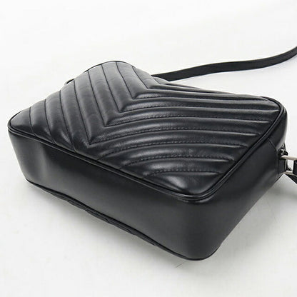 中古 サンローラン ショルダーバッグ レディース ブランド SAINT LAURENT ルー カメラバッグ 612544 ブラック USDSL119733011