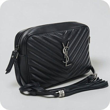 中古 サンローラン ショルダーバッグ レディース ブランド SAINT LAURENT ルー カメラバッグ 612544 ブラック USDSL119733011