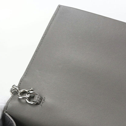 中古 サンローラン チェーンウォレット レディース ブランド SAINT LAURENT ケイト タッセル  452159 グレー USDSL119752011