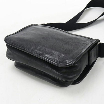 中古 サンローラン ショルダーバッグ レディース ブランド SAINT LAURENT ニキ スモールメッセンジャー レザー 776611 ブラック USDSL119779011