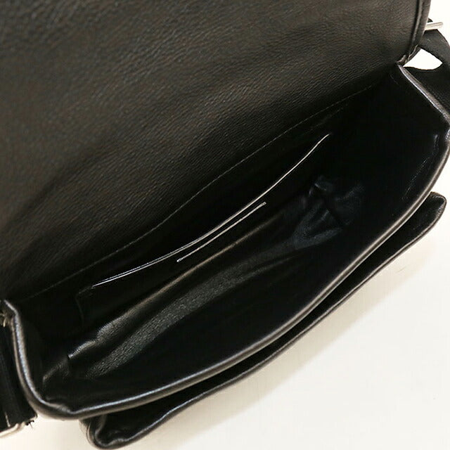 中古 サンローラン ショルダーバッグ レディース ブランド SAINT LAURENT ニキ スモールメッセンジャー レザー 776611 ブラック USDSL119779011