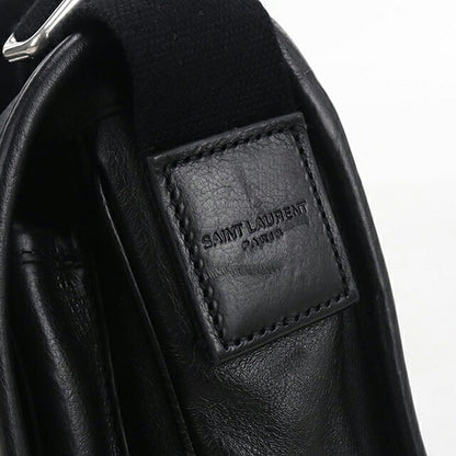 中古 サンローラン ショルダーバッグ レディース ブランド SAINT LAURENT ニキ スモールメッセンジャー レザー 776611 ブラック USDSL119779011