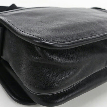 中古 サンローラン ショルダーバッグ レディース ブランド SAINT LAURENT ニキ スモールメッセンジャー レザー 776611 ブラック USDSL119779011