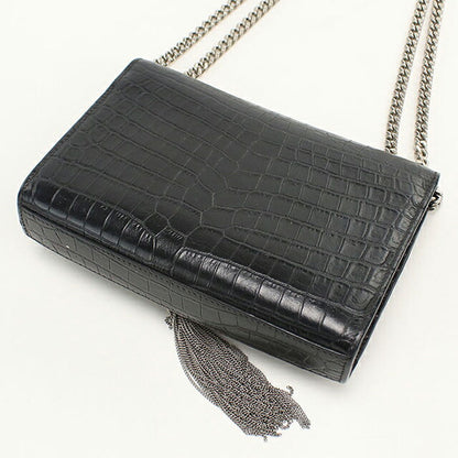 二手 Saint Laurent 单肩包女装品牌 SAINT LAURENT Kate 流苏小号 474366 黑色 USDSL119900011