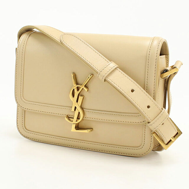 中古 サンローラン ショルダーバッグ レディース ブランド SAINT LAURENT ソルフェリーノ  684306 ベージュ USDSL120115011