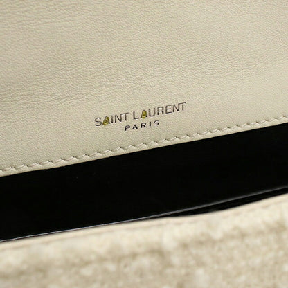中古 サンローラン ショルダーバッグ レディース ブランド SAINT LAURENT ニキ ベイビー チェーン 633160 ホワイト USDSL120155011