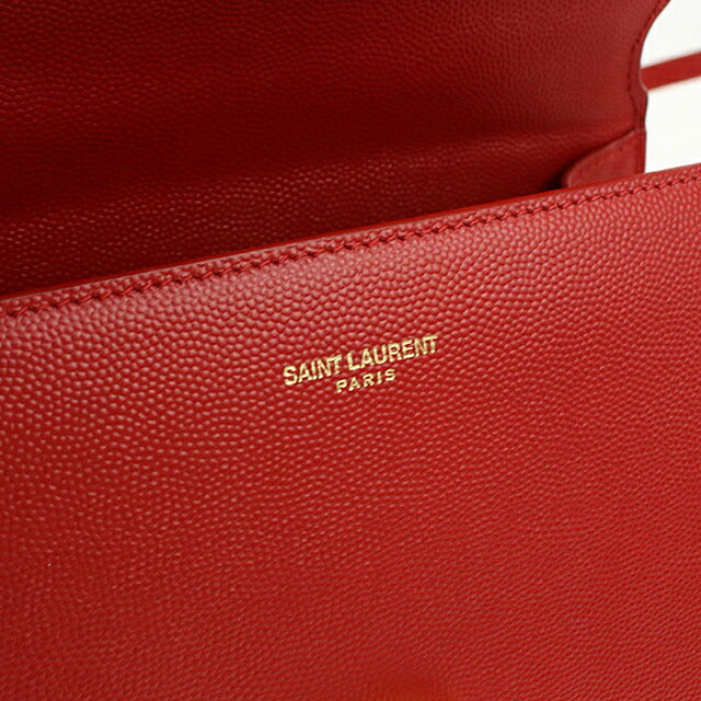二手 Saint Laurent 手提包女装品牌 SAINT LAURENT Cassandra 迷你顶部提手 2WAY 602716 红色 USDSL120488011