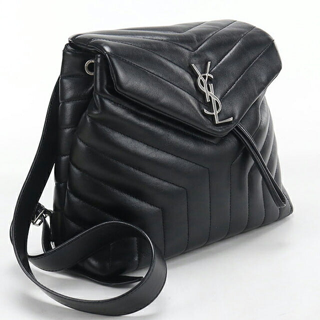 二手Saint Laurent背包女装品牌SAINT LAURENT Lulu背包皮革487220黑色USDSL120504011