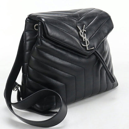 二手Saint Laurent背包女装品牌SAINT LAURENT Lulu背包皮革487220黑色USDSL120504011
