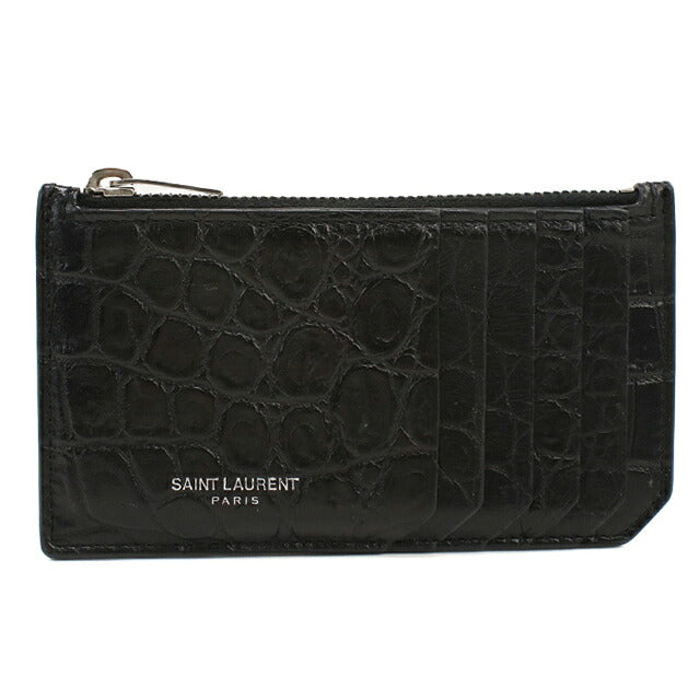 二手 Saint Laurent 零钱包男女通用品牌 SAINT LAURENT 碎片包 458589 黑色 USDSL120515011