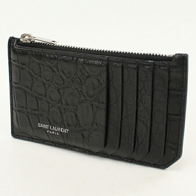二手 Saint Laurent 零钱包男女通用品牌 SAINT LAURENT 碎片包 458589 黑色 USDSL120515011