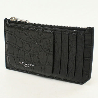 二手 Saint Laurent 零钱包男女通用品牌 SAINT LAURENT 碎片包 458589 黑色 USDSL120515011