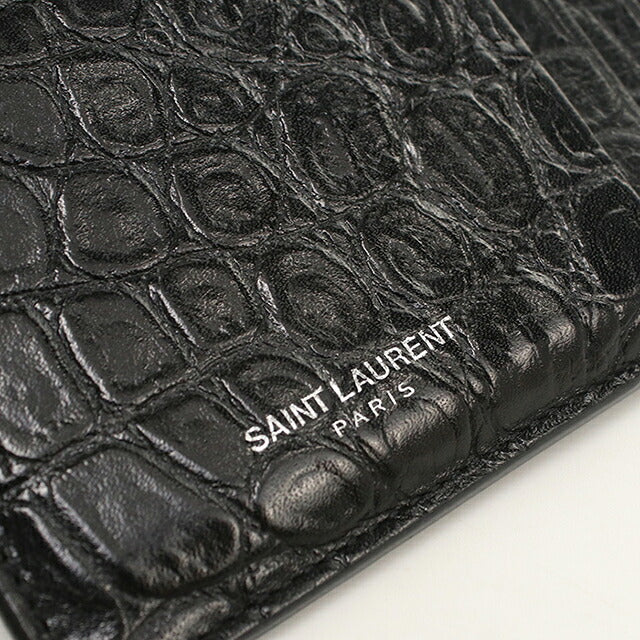 二手 Saint Laurent 零钱包男女通用品牌 SAINT LAURENT 碎片包 458589 黑色 USDSL120515011