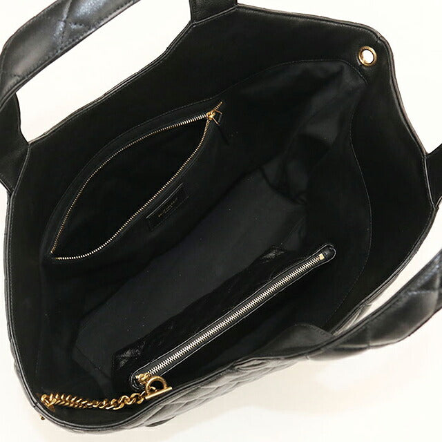 Used Saint Laurent tote bag ladies brand SAINT LAURENT Icar medium 858191 black USDSL120735011