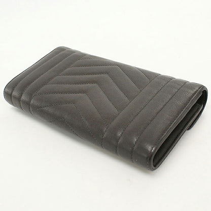 Used Saint Laurent Long Wallet Bifold Women&