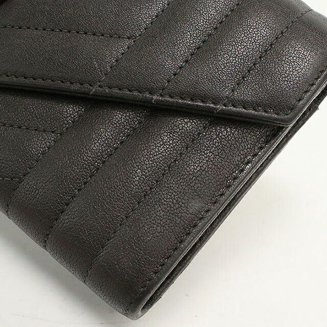 Used Saint Laurent Long Wallet Bifold Women&