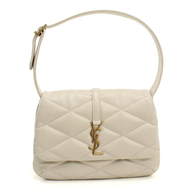 二手 Saint Laurent 单肩包女装品牌 SAINT LAURENT Cassandra 一肩包 698567 白色 USDSL121415011