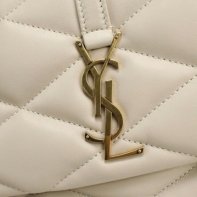 二手 Saint Laurent 单肩包女装品牌 SAINT LAURENT Cassandra 一肩包 698567 白色 USDSL121415011