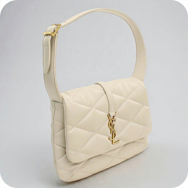 二手 Saint Laurent 单肩包女装品牌 SAINT LAURENT Cassandra 一肩包 698567 白色 USDSL121415011