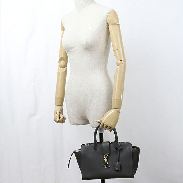 二手 Saint Laurent 手提包女装品牌 SAINT LAURENT Downtown Cabas 2WAY 635346 灰色 USDSL121538011