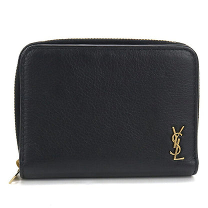 二手 Saint Laurent 双折钱包 双折钱包 紧凑型女式品牌 SAINT LAURENT Tiny Monogram Compact Zip 635263 USDSL121578011
