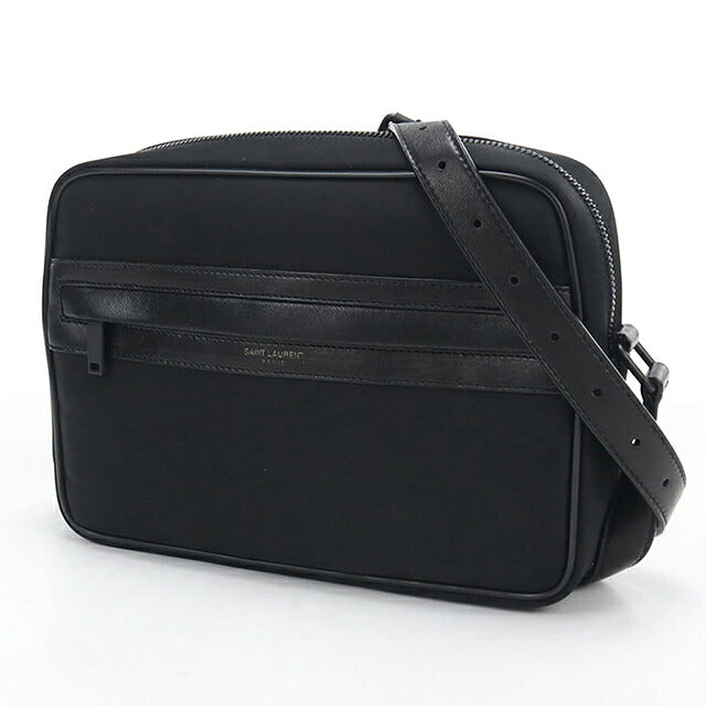 二手 Saint Laurent 单肩包 男装品牌 SAINT LAURENT 野营相机包 644276 黑色 USDSL121618011