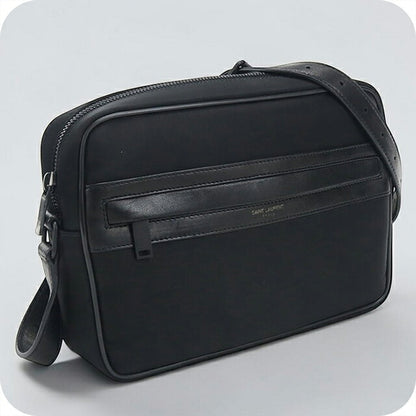 二手 Saint Laurent 单肩包 男装品牌 SAINT LAURENT 野营相机包 644276 黑色 USDSL121618011