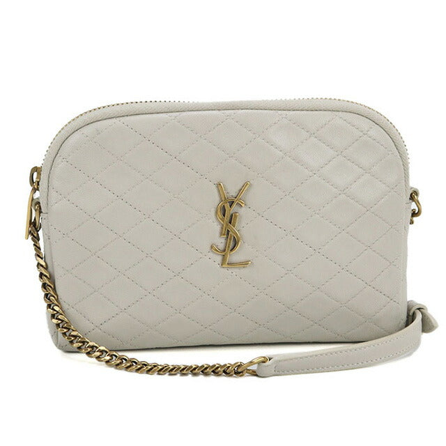 中古 サンローラン 斜め掛け ショルダーバッグ レディース ブランド SAINT LAURENT ギャビー カメラバッグ レザー 733667 1EL07 9207 USDSL89860011