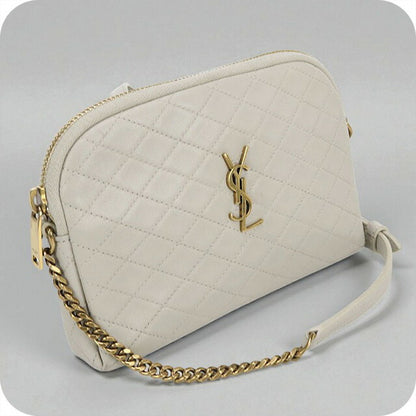 中古 サンローラン 斜め掛け ショルダーバッグ レディース ブランド SAINT LAURENT ギャビー カメラバッグ レザー 733667 1EL07 9207 USDSL89860011