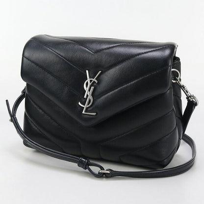 使用的Saint Laurent Crossbody肩带为女性品牌SAINT LAURENT LULU 467072黑色包USDSL95821011