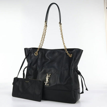 中古 サンローラン トートバッグ レディース ブランド SAINT LAURENT ジェイミー 809824 ブラック バッグ USDSL96845011