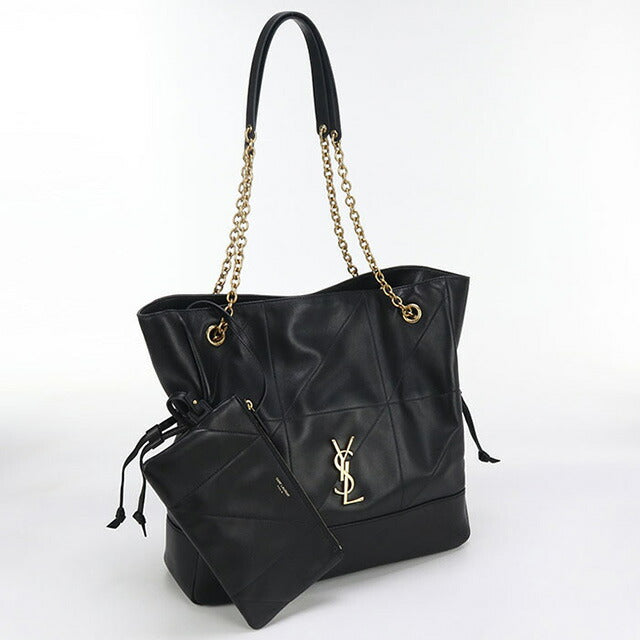 中古 サンローラン トートバッグ レディース ブランド SAINT LAURENT ジェイミー 809824 ブラック バッグ USDSL96845011