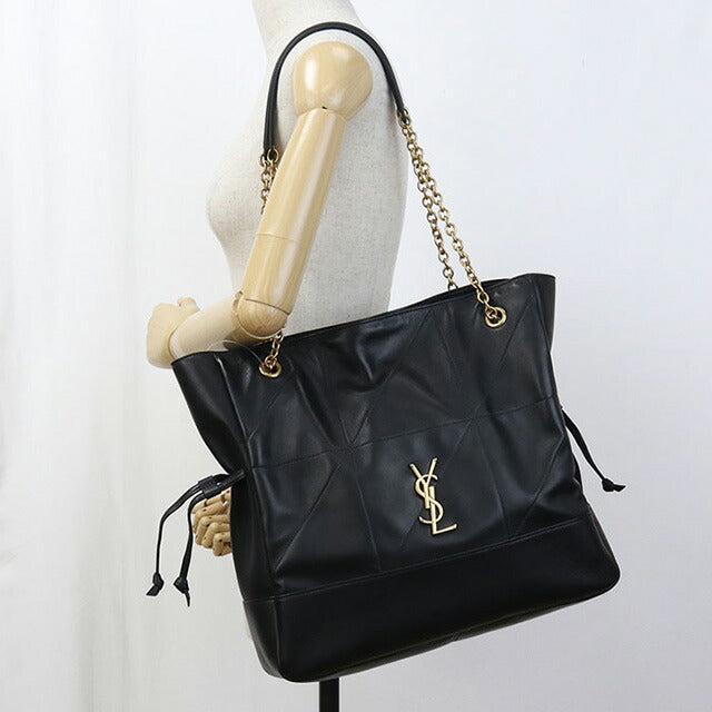中古 サンローラン トートバッグ レディース ブランド SAINT LAURENT ジェイミー 809824 ブラック バッグ USDSL96845011