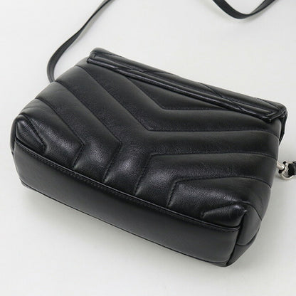 中古 サンローラン 斜め掛け ショルダーバッグ レディース ブランド SAINT LAURENT ルル レザー 630951 ブラック バッグ USDSL96855011