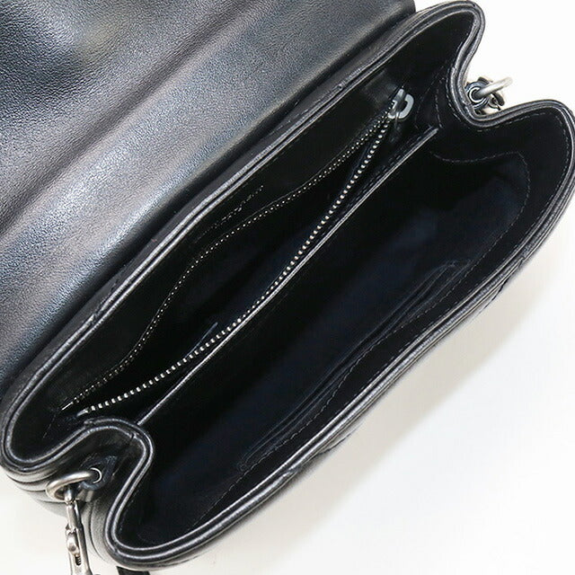 中古 サンローラン 斜め掛け ショルダーバッグ レディース ブランド SAINT LAURENT ルル レザー 630951 ブラック バッグ USDSL96855011