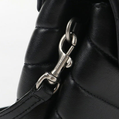中古 サンローラン 斜め掛け ショルダーバッグ レディース ブランド SAINT LAURENT ルル レザー 630951 ブラック バッグ USDSL96855011