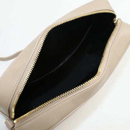 中古 サンローラン 斜め掛け ショルダーバッグ レディース ブランド SAINT LAURENT ルー カメラバッグ 761554 ベージュ バッグ USDSL97459011