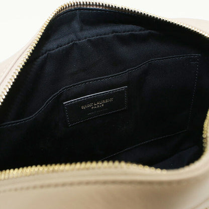 中古 サンローラン 斜め掛け ショルダーバッグ レディース ブランド SAINT LAURENT ルー カメラバッグ 761554 ベージュ バッグ USDSL97459011